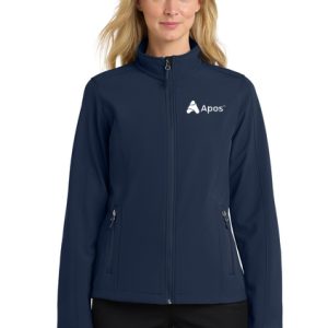 L317 WOMEN’S CORE SOFT SHELL JACKET NAVY