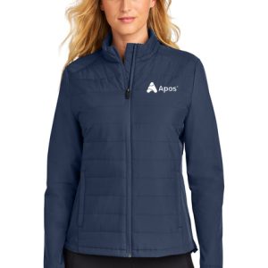 LST940 ST TEKNICAL HYBRID JACKET NAVY