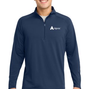 ST850 Sport Wick ¼ Zip Navy Pullover